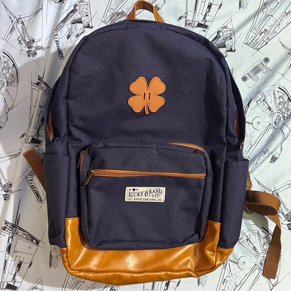 Lucky Brand Canvas Backpack - Picture 11 of 11